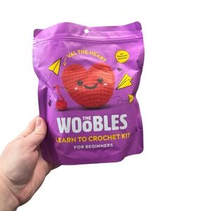 The Woobles Val the Heart Learn to Crochet Kit for Beginners DIY Craft Kit
NEW